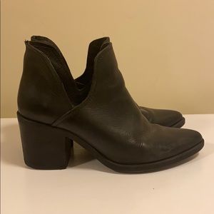 Black Steve Madden Ankle Boots